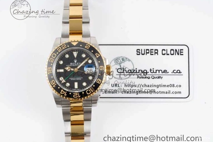 MiroTime 0410 GMT Master II 116713 LN 904L SS APF 1:1 Best Edition on SS YG Bracelet VR3186 CHS Comfortable 2038